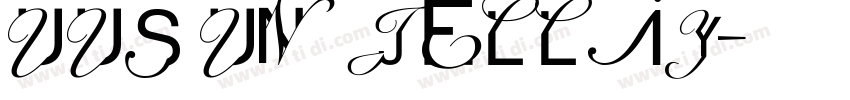 UUS UN JELLIY字体转换